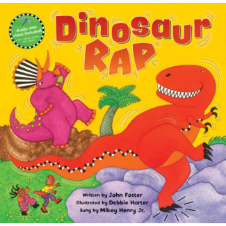 Dinosaur Rap - Paperback w/ Audio & Video