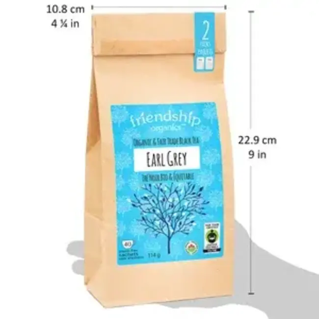 Friendship Organics Earl Grey Tea Twin Pack