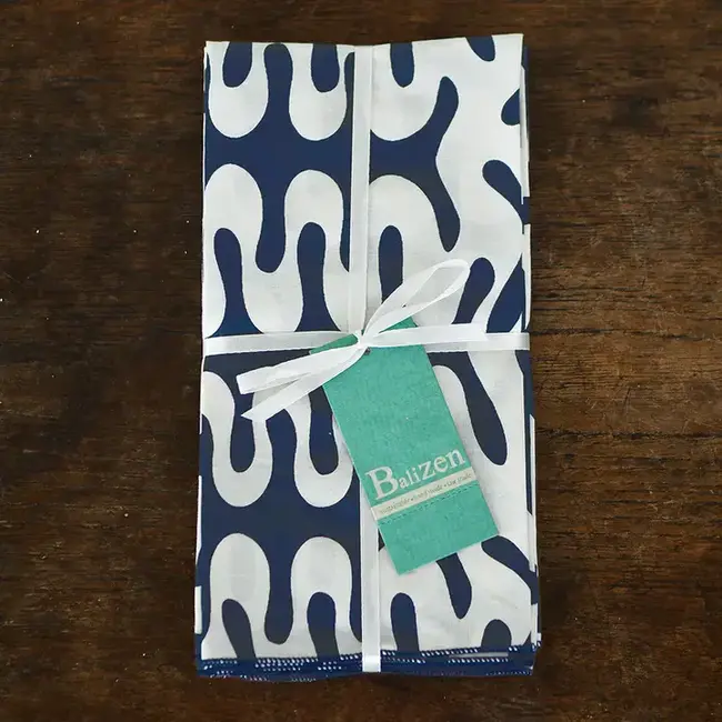 Cotton Prima Napkin - Miro Indigo