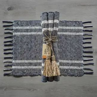 Indonesia Vetiver Placemat - Blue Ocean