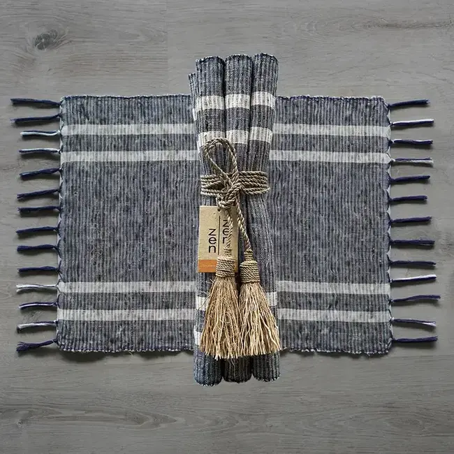 Vetiver Placemat - Blue Ocean