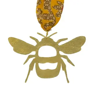 India Brass Bee Ornament India Brass Bee Ornament