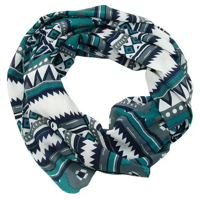 Tribal Geo Print Scarf