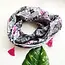 CLEARANCE Ikat Patchwork Scarf - Gray