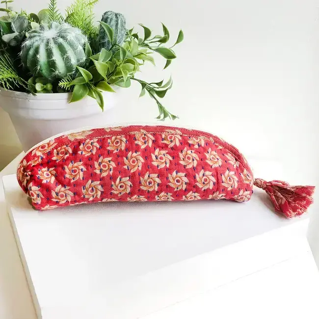 Kantha Pencil Pouch