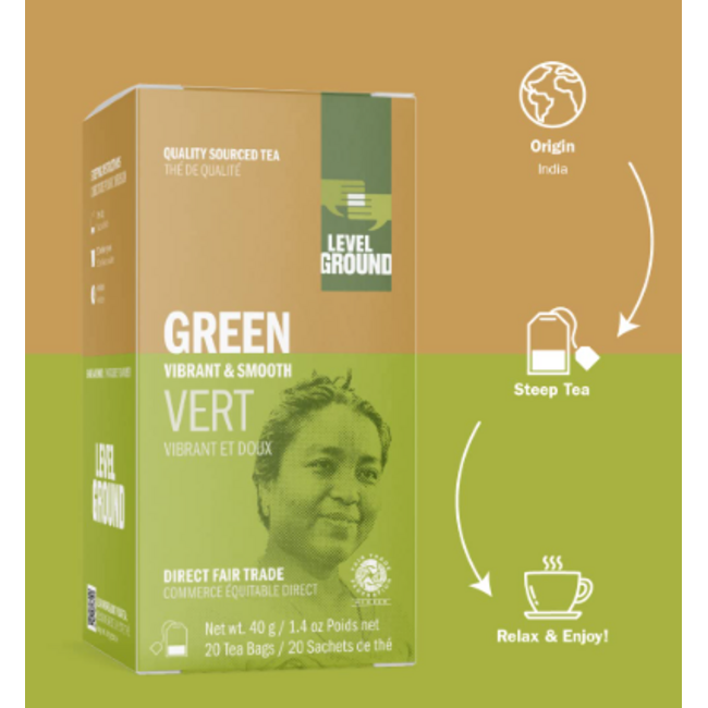 Level Ground Green Tea