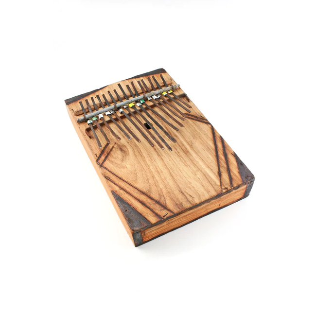 Tanzanian Wooden Kalimba Thumb Piano - Large