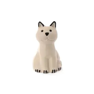 Kenya Natural Soapstone Shortcake Kitty Cat