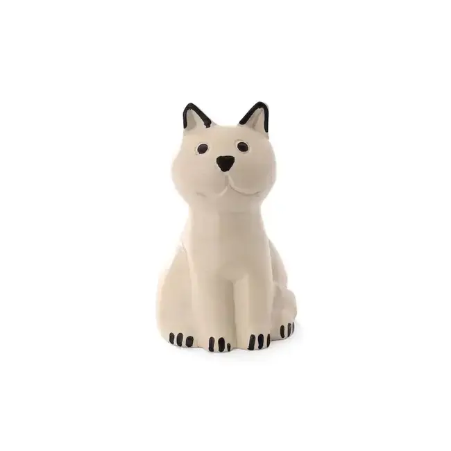 Natural Soapstone Shortcake Kitty Cat
