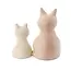Natural Soapstone Shortcake Kitty Cat