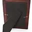 Leather Picture Frame with Easel Stand 4x6