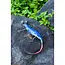 Zimbabwe Blue Salamander Recycled Metal Sculpture