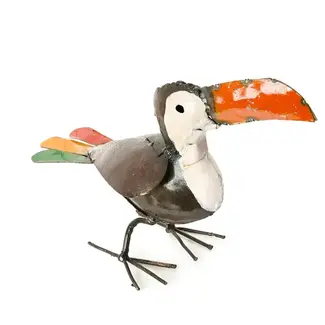 Zimbabwe Toucan Recycled Metal Sculpture