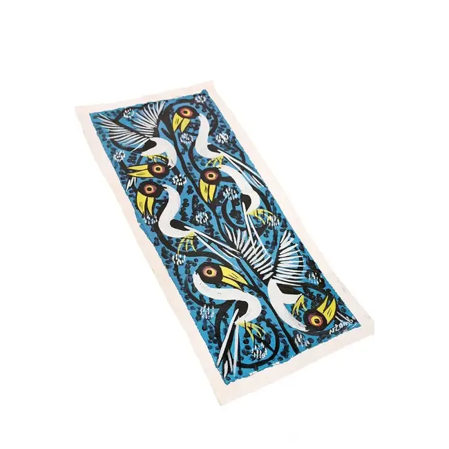 Rollicking Storks Oil Painting