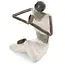Stone and Metal Yogi Sculpture with Peaceful Hands