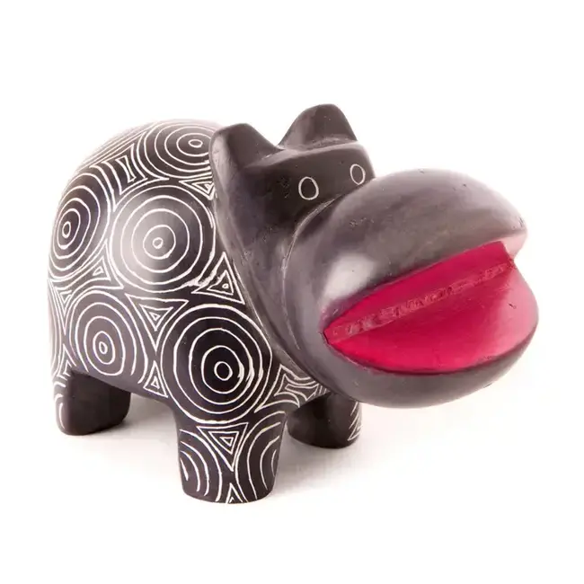 Hungry Hungry Soapstone Hippo