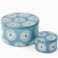 Blue Blossom Soapstone Box
