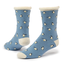 Wool Snuggle Socks - Penguin Dance/Blue