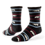 CLEARANCE Wool Snuggle Socks - Polar Stripe/Black