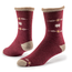 Argentina Wool Snuggle Socks - Twinkle Toes/Wine