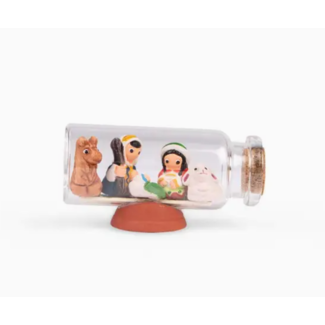 Peru Nativity in a Bottle