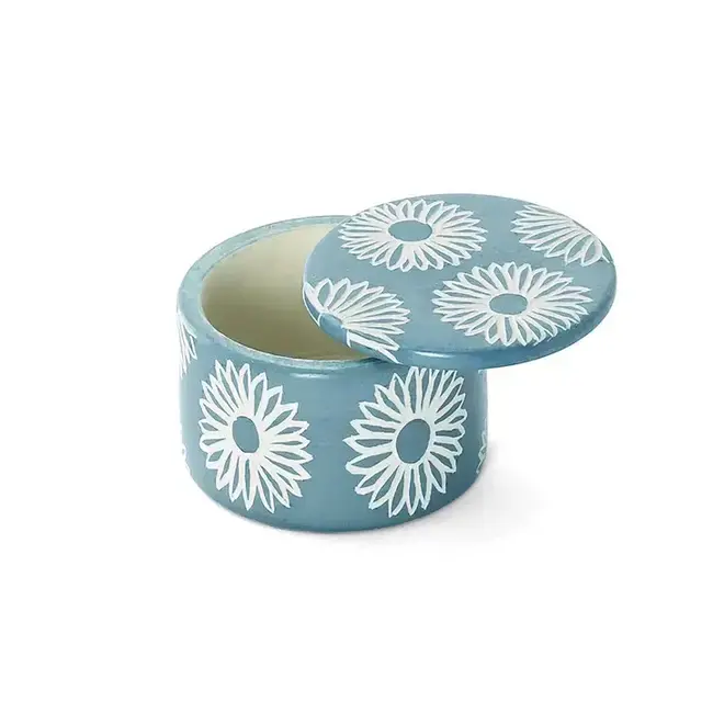 Blossom Soapstone Box