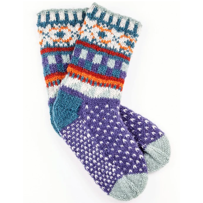 Hand Knit Wool Socks