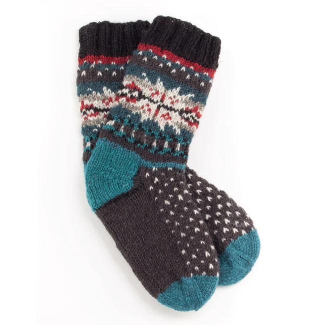 Hand Knit Wool Socks