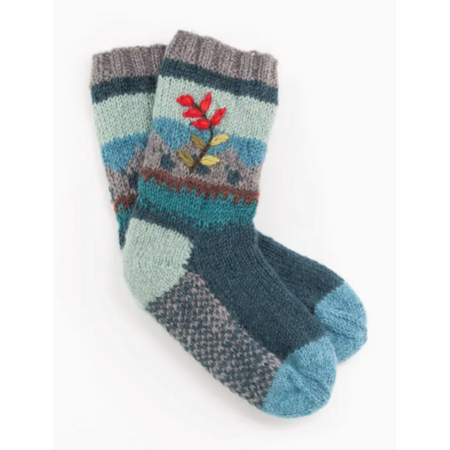 Hand Knit Wool Socks