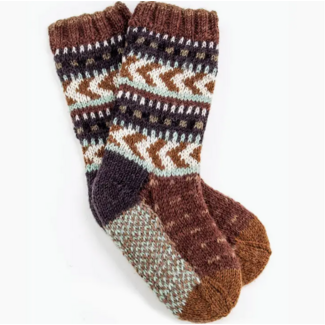 Nepal Hand Knit Wool Socks