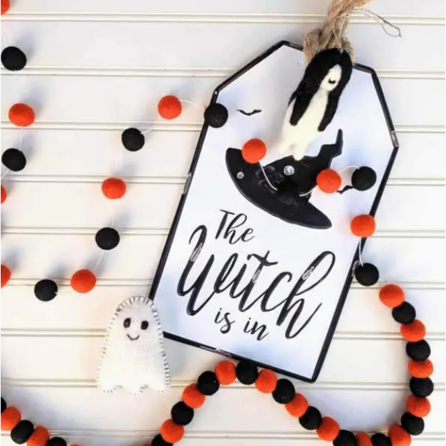 Trick or Treat Wool Garland