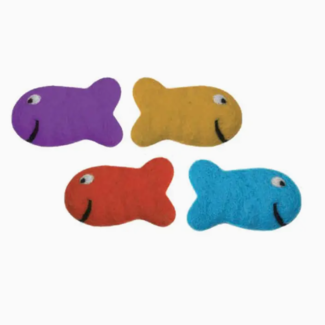 Nepal Wool Pet Toy - Fish