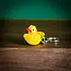 Guatemala Duckie Beaded Keychain