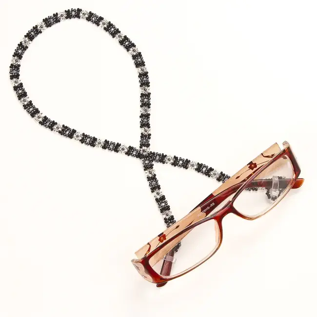 Eyeglass Chain - Beaded Flower