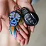 Guatemala Sugar Skull Skeleton Keychain