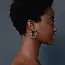 Heishi Hoop Earrings