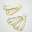 India CLEARANCE Wire Wing Earrings