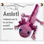 String Doll Keychain - Axolotl