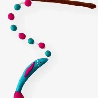 Nepal Felt Sardine Cat Toy