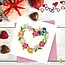 Quilling Card - Floral Heart Wreath