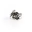 India Adjustable Silver-Plated Dino Statement Ring