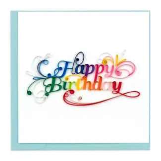 Vietnam Quilling Card - Happy Birthday