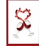 Vietnam Mini Quilling Card - A Toast to Love
