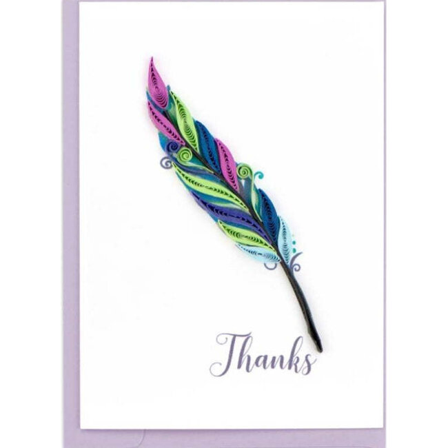 Mini Quilling Card - Thanks Quill