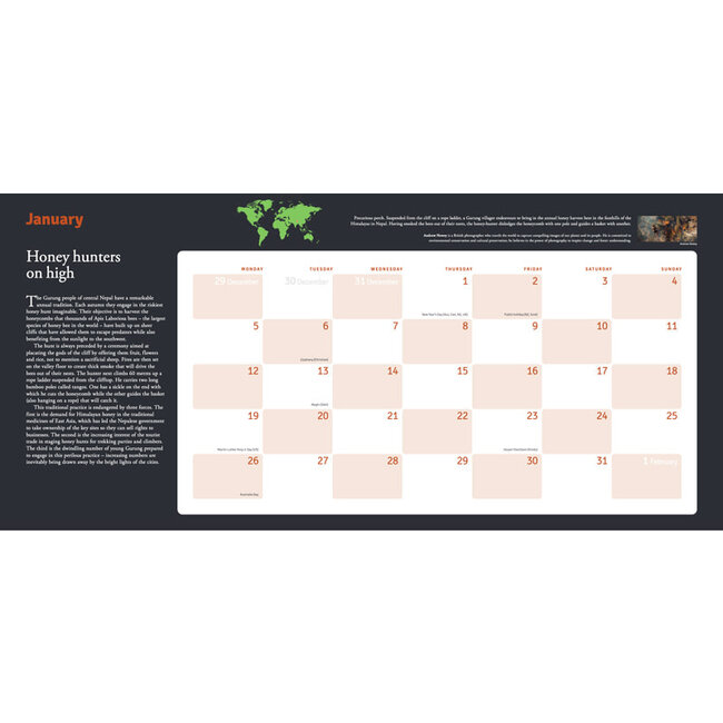 2026 One World Calendar