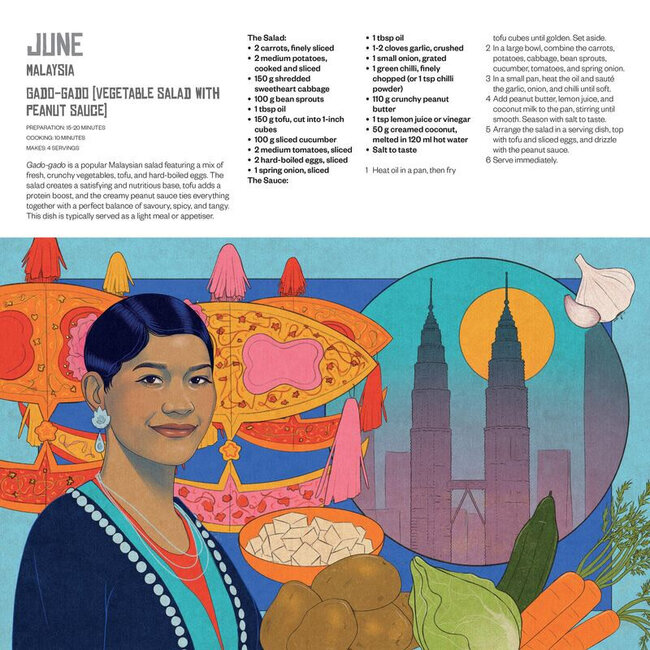 2026 The World in Your Kitchen Calendar