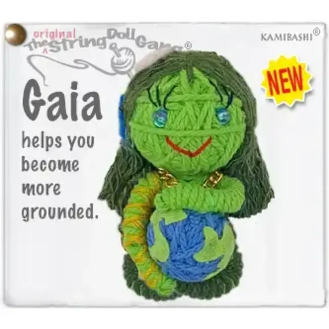 String Doll Keychain - Gaia