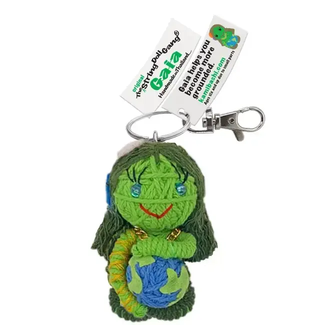 String Doll Keychain - Gaia