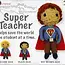 String Doll Keychain - Super Teacher (short hair)