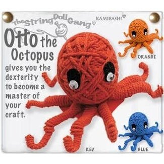 Thailand String Doll Keychain - Otto the Octopus